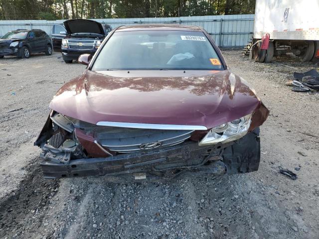 5NPET46C49H498998 - 2009 HYUNDAI SONATA GLS BURGUNDY photo 5