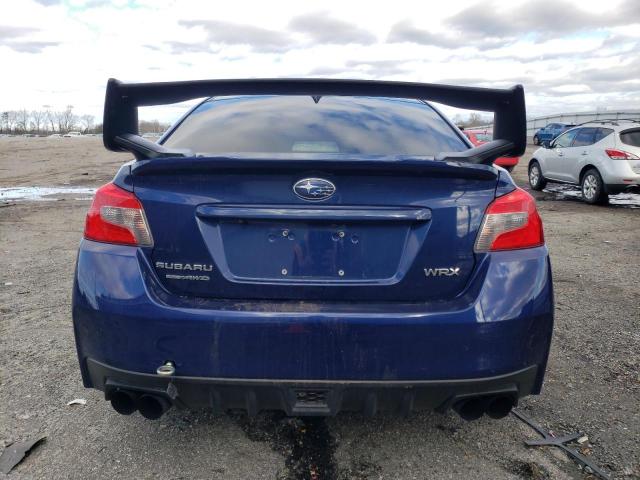 JF1VA1E67G9834042 - 2016 SUBARU WRX PREMIUM BLUE photo 6