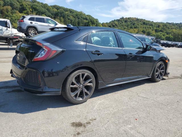 SHHFK7H47JU215106 - 2018 HONDA CIVIC SPORT შავი ფოტო 3