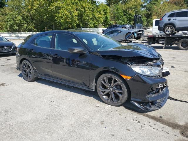 SHHFK7H47JU215106 - 2018 HONDA CIVIC SPORT შავი ფოტო 4