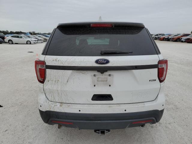 1FM5K8AR6GGA52449 - 2016 FORD EXPLORER POLICE INTERCEPTOR 白色 照片 6