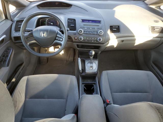 1HGFA16476L811407 - 2006 HONDA CIVIC LX BLACK photo 8