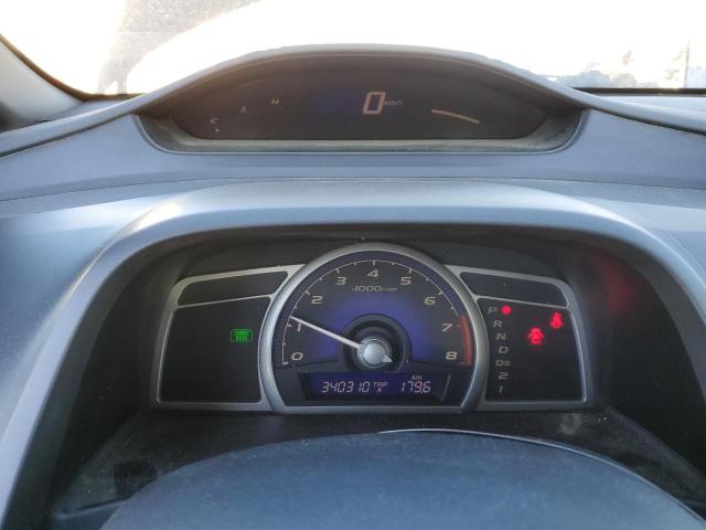 1HGFA16476L811407 - 2006 HONDA CIVIC LX BLACK photo 9