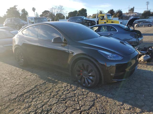 7SAYGDEF7PF697877 - 2023 TESLA MODEL Y BLACK photo 4