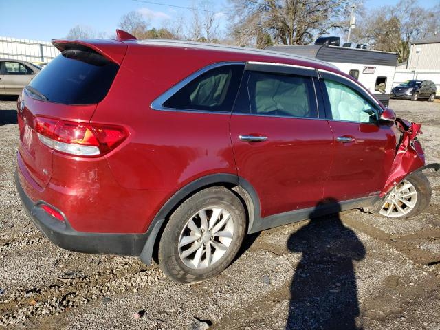 5XYPGDA5XHG292936 - 2017 KIA SORENTO LX RED photo 3