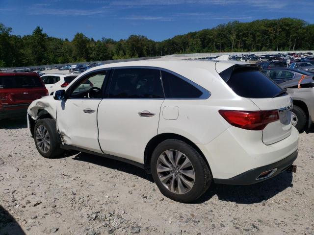 5FRYD4H47EB009047 - 2014 ACURA MDX TECHNOLOGY 白色 照片 2