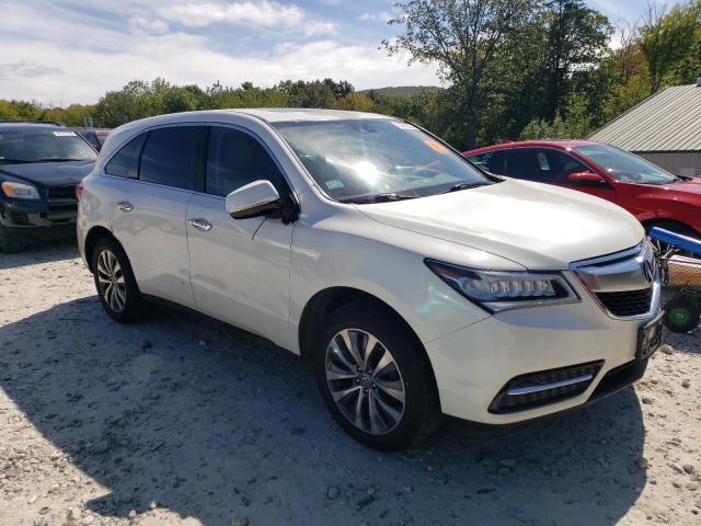 5FRYD4H47EB009047 - 2014 ACURA MDX TECHNOLOGY 白色 照片 4