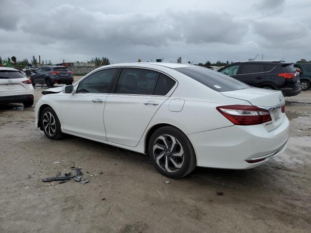 1HGCR2F97HA174742 - 2017 HONDA ACCORD EXL WHITE photo 2