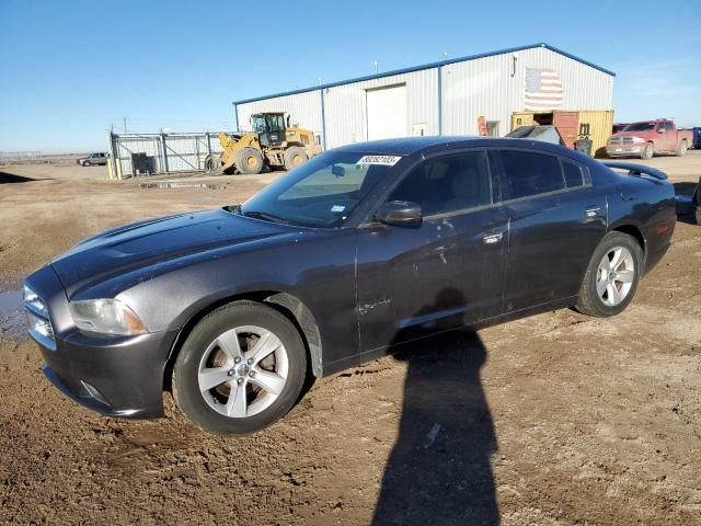 2C3CDXBG2EH168380 - 2014 DODGE CHARGER SE GRAY photo 1