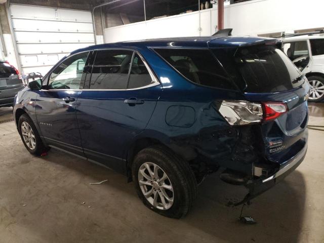 2GNAXUEV4L6167931 - 2020 CHEVROLET EQUINOX LT BLUE photo 2