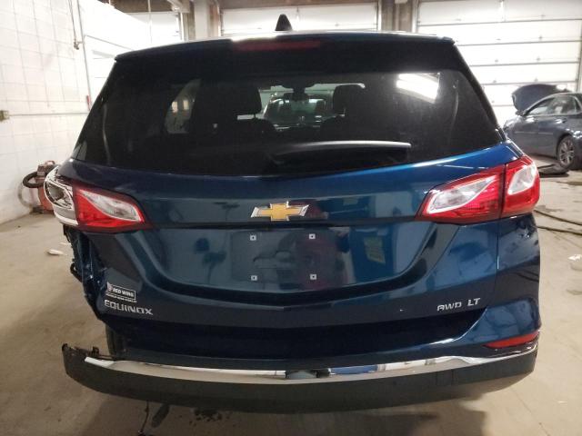 2GNAXUEV4L6167931 - 2020 CHEVROLET EQUINOX LT BLUE photo 6