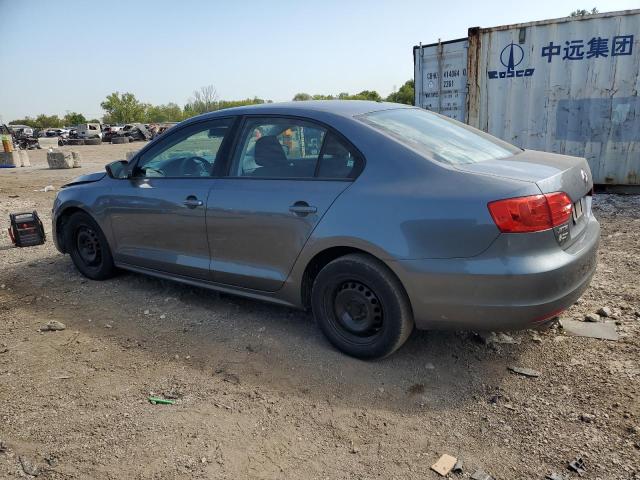 3VW2K7AJ2DM223854 - 2013 VOLKSWAGEN JETTA BASE GRAY photo 2