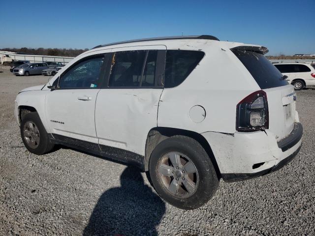 1C4NJCBA0FD334010 - 2015 JEEP COMPASS SPORT WHITE photo 2