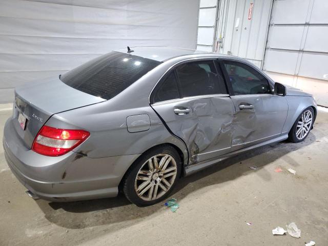 WDDGF81X99R078444 - 2009 MERCEDES-BENZ C 300 4MATIC GRAY photo 3