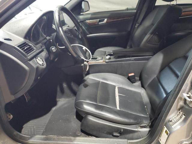 WDDGF81X99R078444 - 2009 MERCEDES-BENZ C 300 4MATIC GRAY photo 7