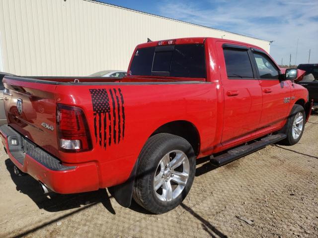 1C6RR7MT0HS530258 - 2017 RAM 1500 SPORT RED photo 3