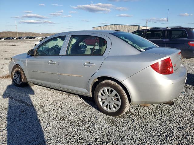 1G1AS58H697221010 - 2009 CHEVROLET COBALT LS SILVER photo 2