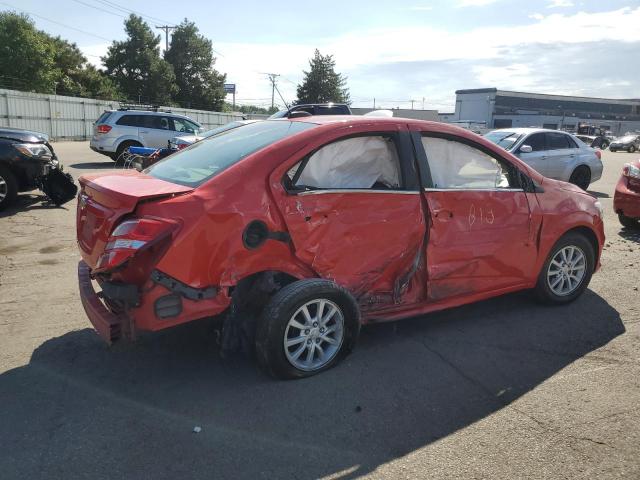 1G1JD5SH7J4126335 - 2018 CHEVROLET SONIC LT 红色 照片 3