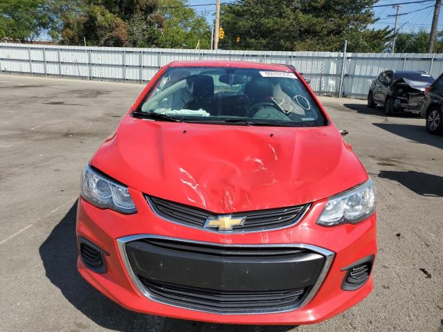1G1JD5SH7J4126335 - 2018 CHEVROLET SONIC LT 红色 照片 5