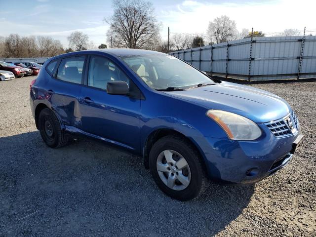 JN8AS58VX8W143286 - 2008 NISSAN ROGUE S BLUE photo 4