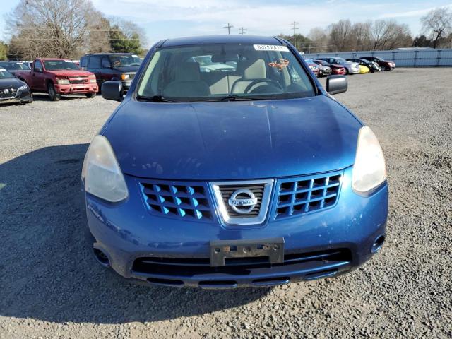 JN8AS58VX8W143286 - 2008 NISSAN ROGUE S BLUE photo 5