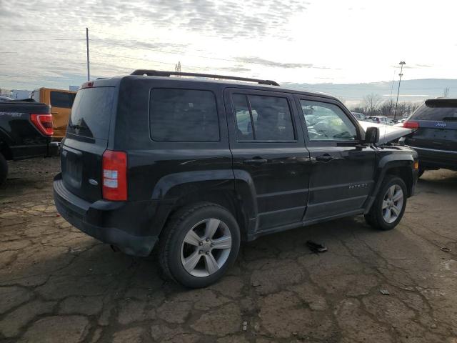 1C4NJRFBXCD672435 - 2012 JEEP PATRIOT LATITUDE BLACK photo 3