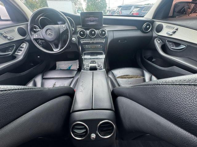 55SWF4KB9GU119805 - 2016 MERCEDES-BENZ C 300 4MATIC WHITE photo 9