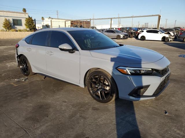 19XFL1H8XNE015914 - 2022 HONDA CIVIC SPORT TOURING GRAY photo 4