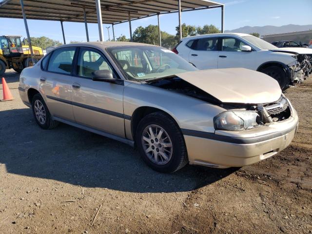 2G1WF52E759162910 - 2005 CHEVROLET IMPALA GOLD photo 4