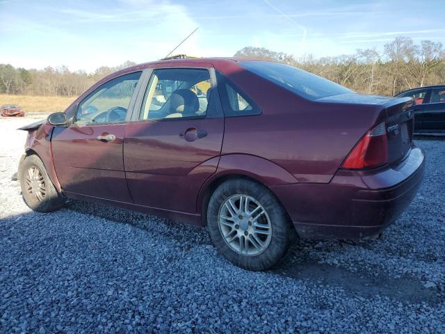 1FAFP34N87W104133 - 2007 FORD FOCUS ZX4 BURGUNDY photo 2