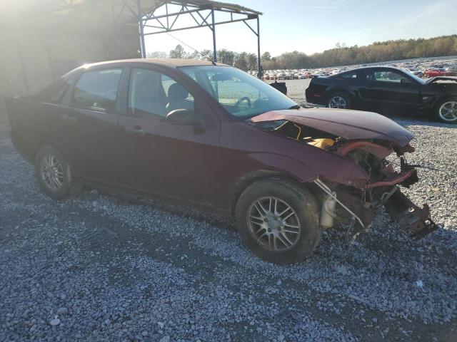 1FAFP34N87W104133 - 2007 FORD FOCUS ZX4 BURGUNDY photo 4