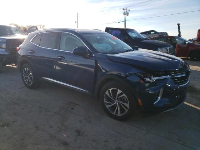 LRBFZNR44ND028465 - 2022 BUICK ENVISION ESSENCE Mavi foto 4