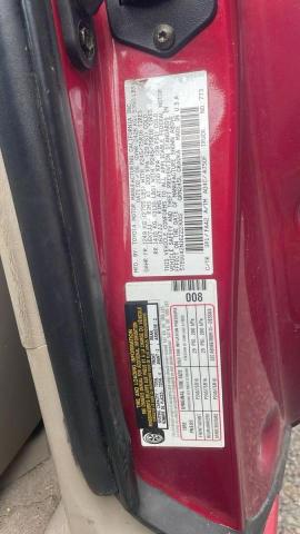 5TEUU42N16Z223002 - 2006 TOYOTA TACOMA ACCESS CAB RED photo 10