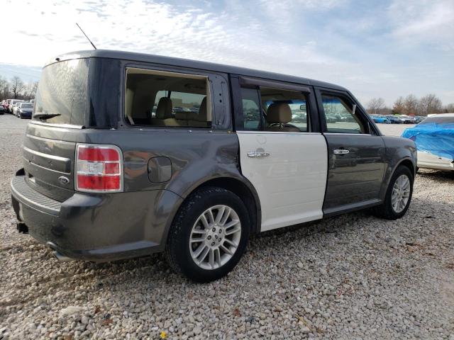 2FMGK5C84JBA08363 - 2018 FORD FLEX SEL GRAY photo 3