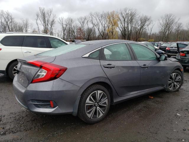 19XFC1F7XHE212872 - 2017 HONDA CIVIC EXL GRAY photo 3