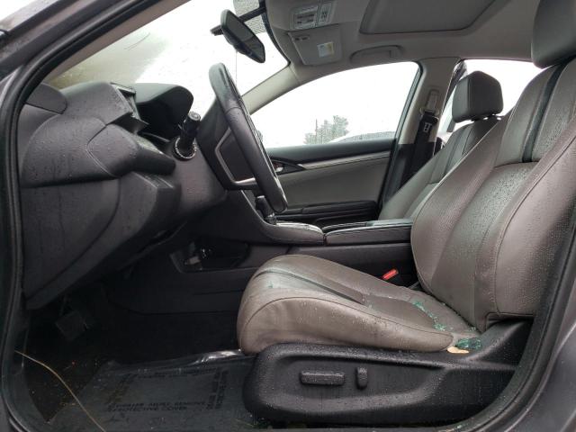 19XFC1F7XHE212872 - 2017 HONDA CIVIC EXL ნაცრისფერი ფოტო 7