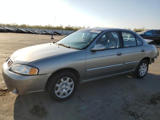 3N1CB51DX2L616576 - 2002 NISSAN SENTRA XE TAN photo 1