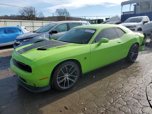 2C3CDZFJ8FH833432 - 2015 DODGE CHALLENGER R/T SCAT PACK GREEN photo 1