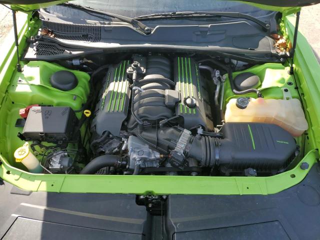 2C3CDZFJ8FH833432 - 2015 DODGE CHALLENGER R/T SCAT PACK GREEN photo 11