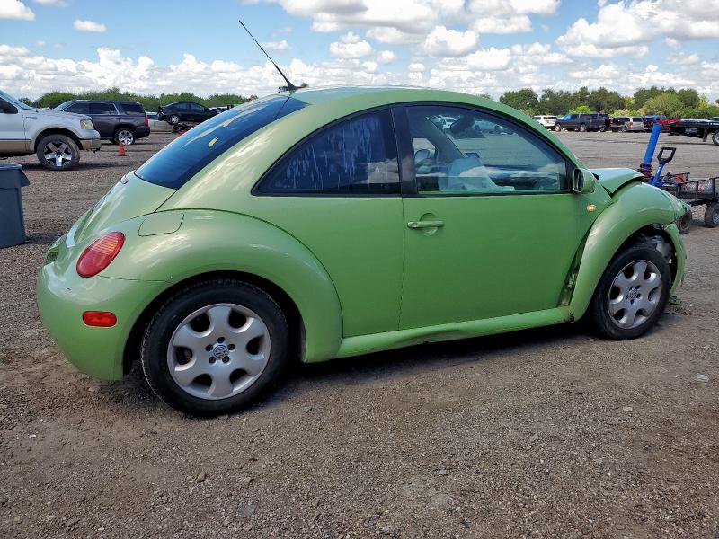 3VWCK21C62M461227 - 2002 VOLKSWAGEN NEW BEETLE GLS 绿色 照片 3