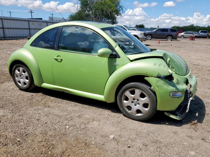 3VWCK21C62M461227 - 2002 VOLKSWAGEN NEW BEETLE GLS 绿色 照片 4