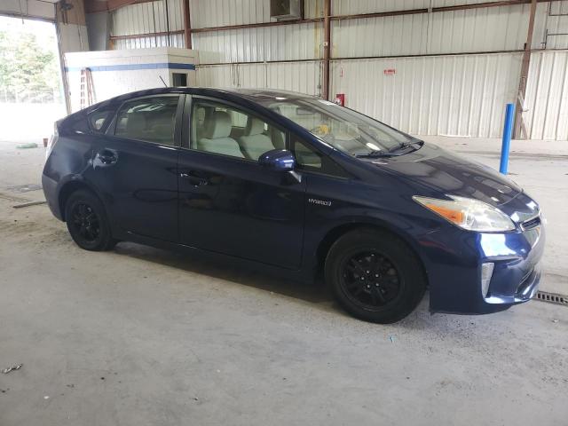 JTDKN3DUXF0423329 - 2015 TOYOTA PRIUS Bleu photo 4