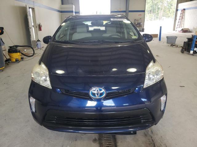 JTDKN3DUXF0423329 - 2015 TOYOTA PRIUS Bleu photo 5