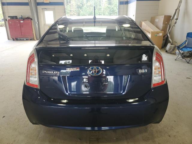 JTDKN3DUXF0423329 - 2015 TOYOTA PRIUS Bleu photo 6