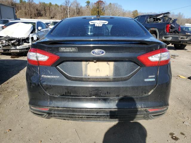 3FA6P0H92FR269348 - 2015 FORD FUSION SE BLACK photo 6