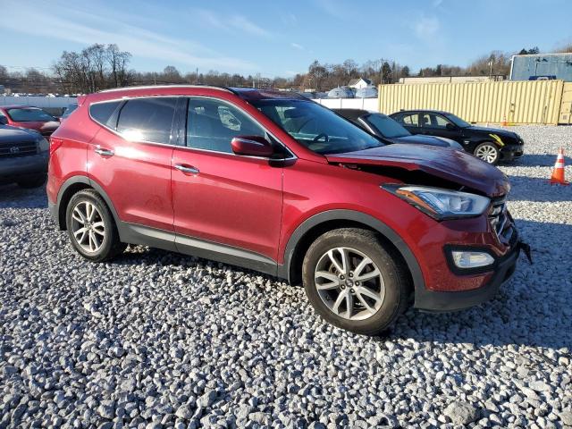 5XYZU3LA6FG269995 - 2015 HYUNDAI SANTA FE S RED photo 4