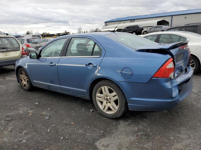 3FAHP0HA1AR269448 - 2010 FORD FUSION SE BLUE photo 2