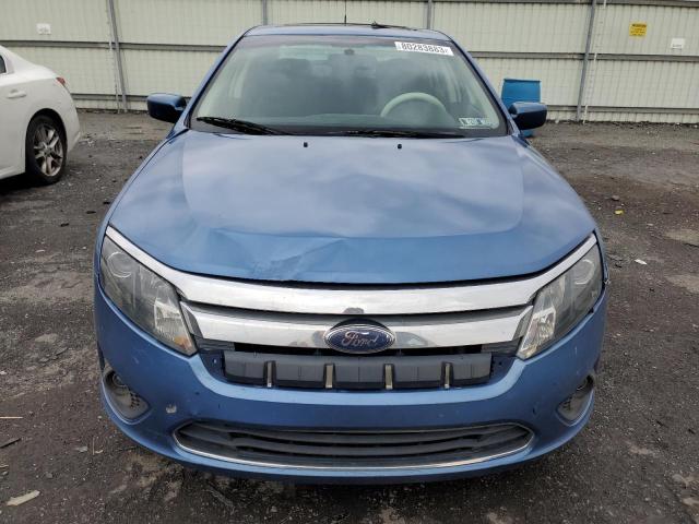 3FAHP0HA1AR269448 - 2010 FORD FUSION SE BLUE photo 5