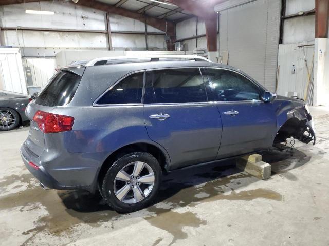 2HNYD2H69BH526583 - 2011 ACURA MDX TECHNOLOGY GRAY photo 3