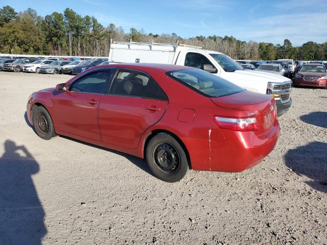 4T1BE46K17U071586 - 2007 TOYOTA CAMRY CE RED photo 2